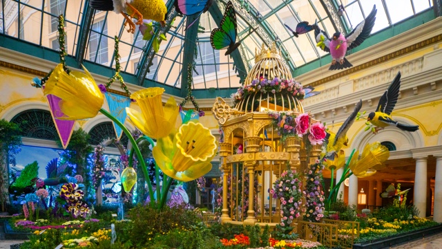 Bellagio's Conservatory Blooms with "Springtime Symphony: Music in Motion"