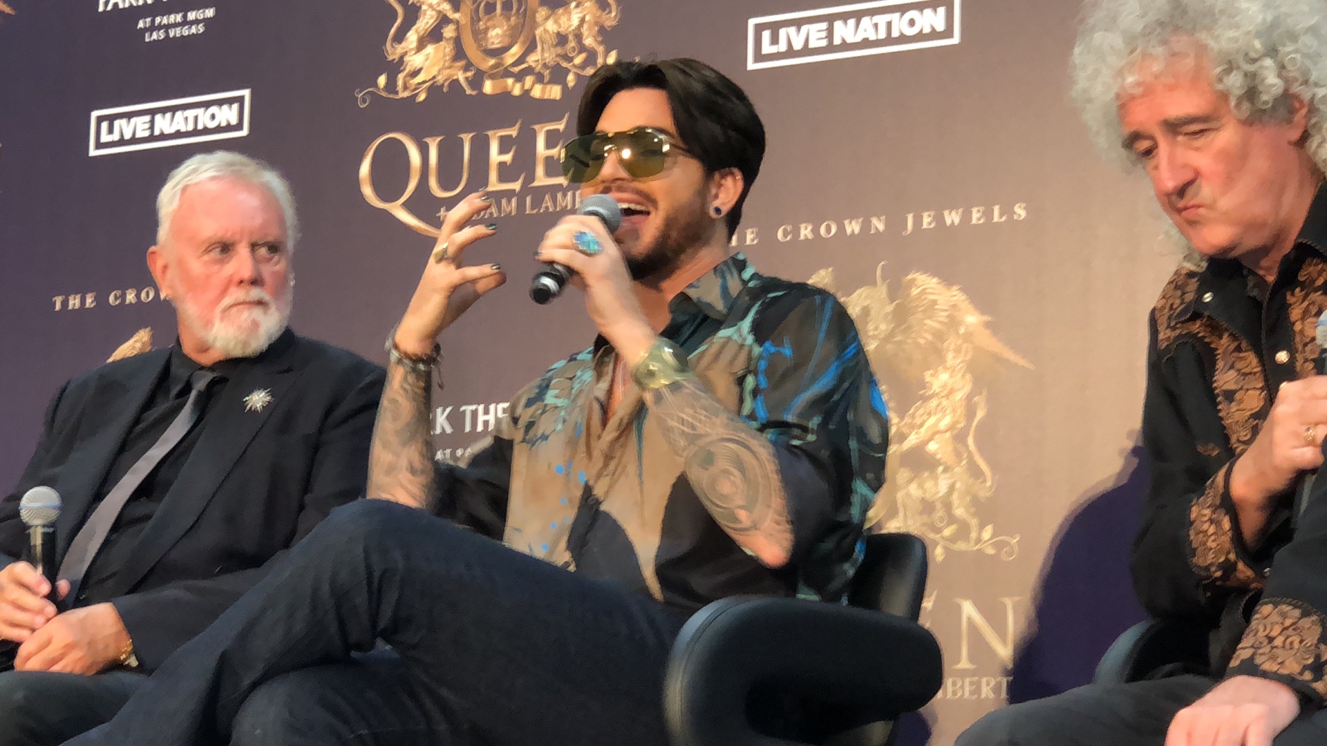 Queen + Adam Lambert Arrive in Las Vegas