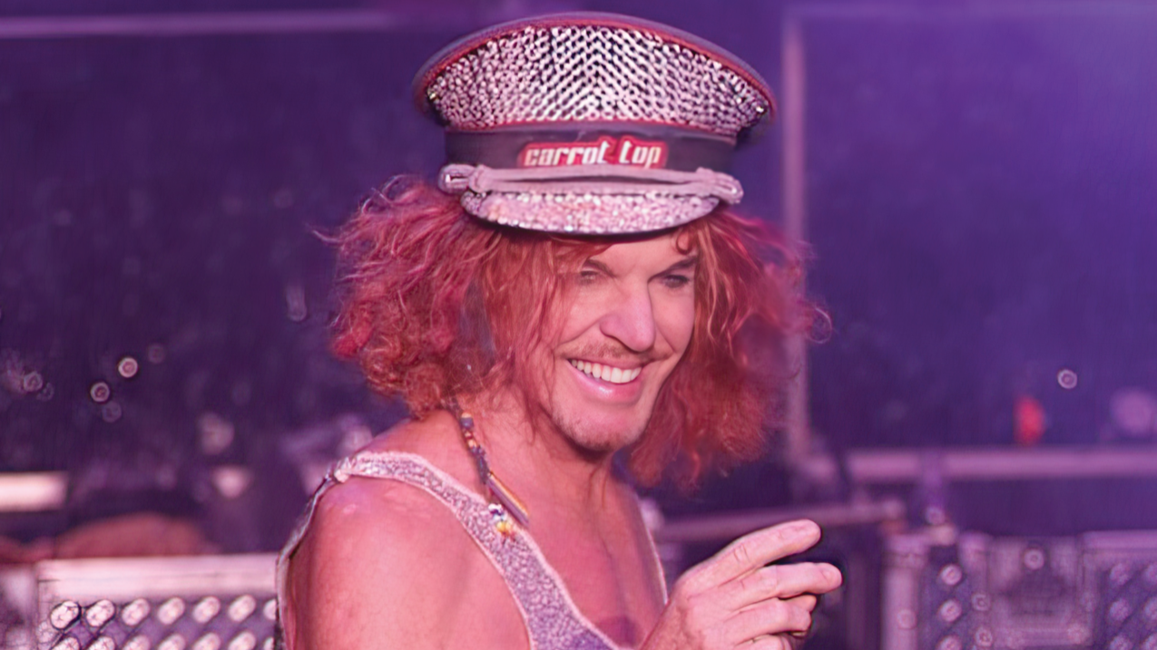40 Years of Carrot Top Red Hair, Big Props, and Bigger Laughs