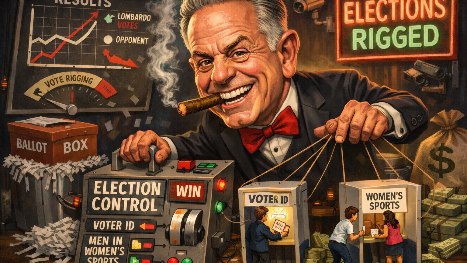 Can’t Win on the Record, So He Loads the Ballot: Lombardo’s Leaked “Game Plan” Turns Voter ID and Trans Athletes Into Turnout Bait