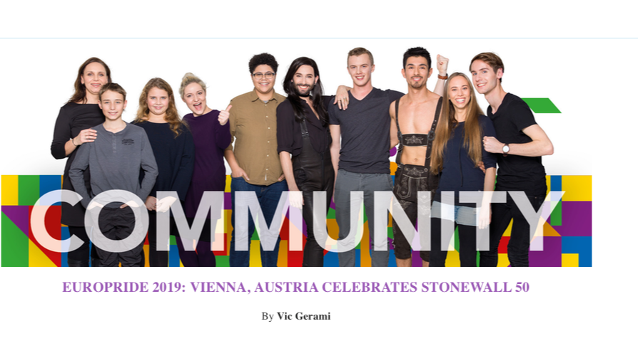 EuroPride 2019: Vienna, Austria, Celebrates Stonewall 50