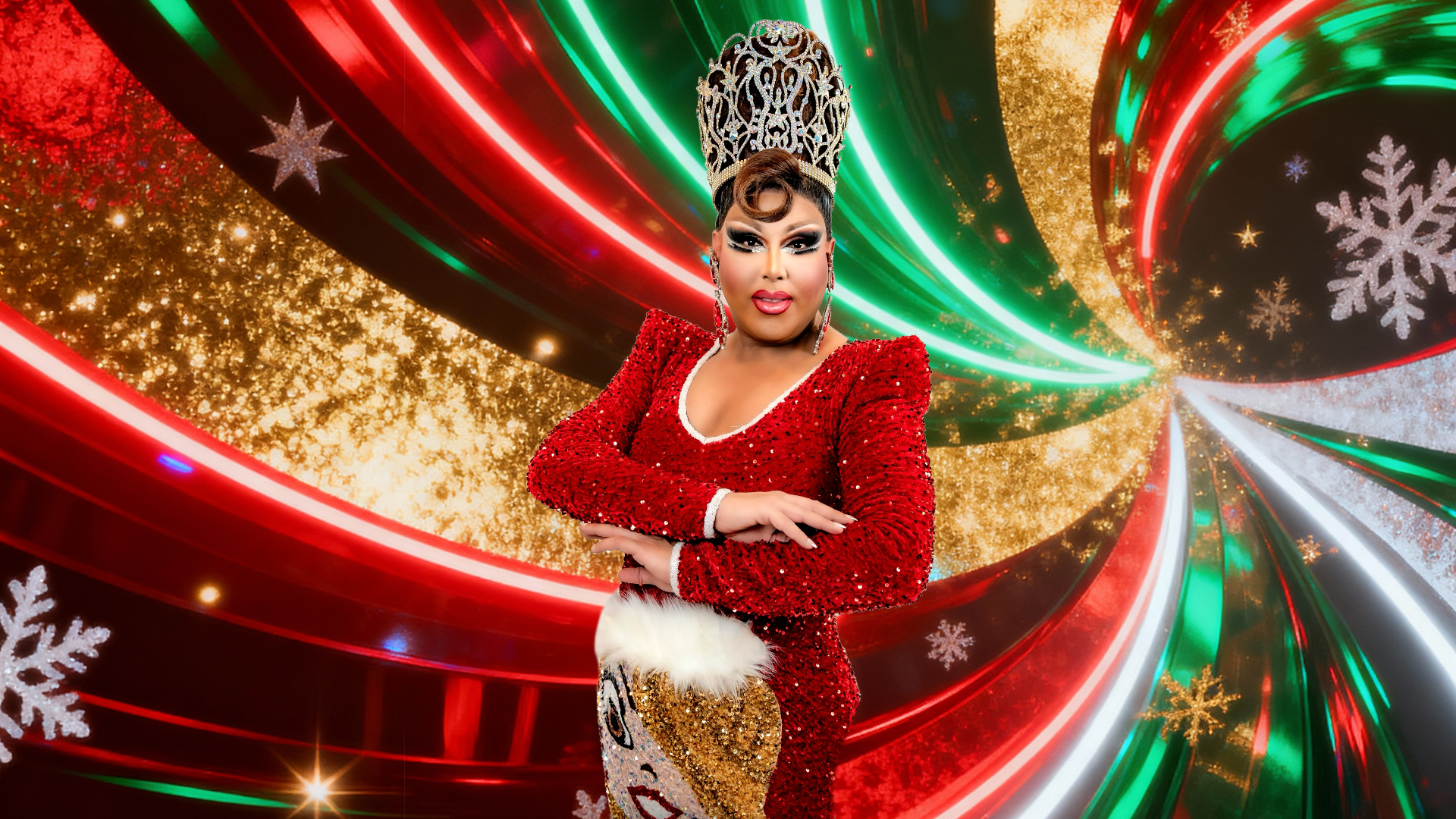 From Pageant Royalty to Holiday Icon: Alexis Mateo and Bellagio Making Spirits Bright this Season